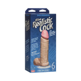 The Realistic Dildo 6 Inch - Beige