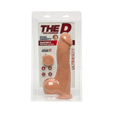 The D Master D 10.5 inches Dildo with Balls Ultraskyn Beige