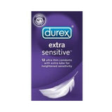 Durex Extra Sensitive Condoms Lubricated - 12 Pack
