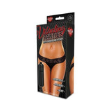 Vibrating Panties Lace Thong Black Small/Medium