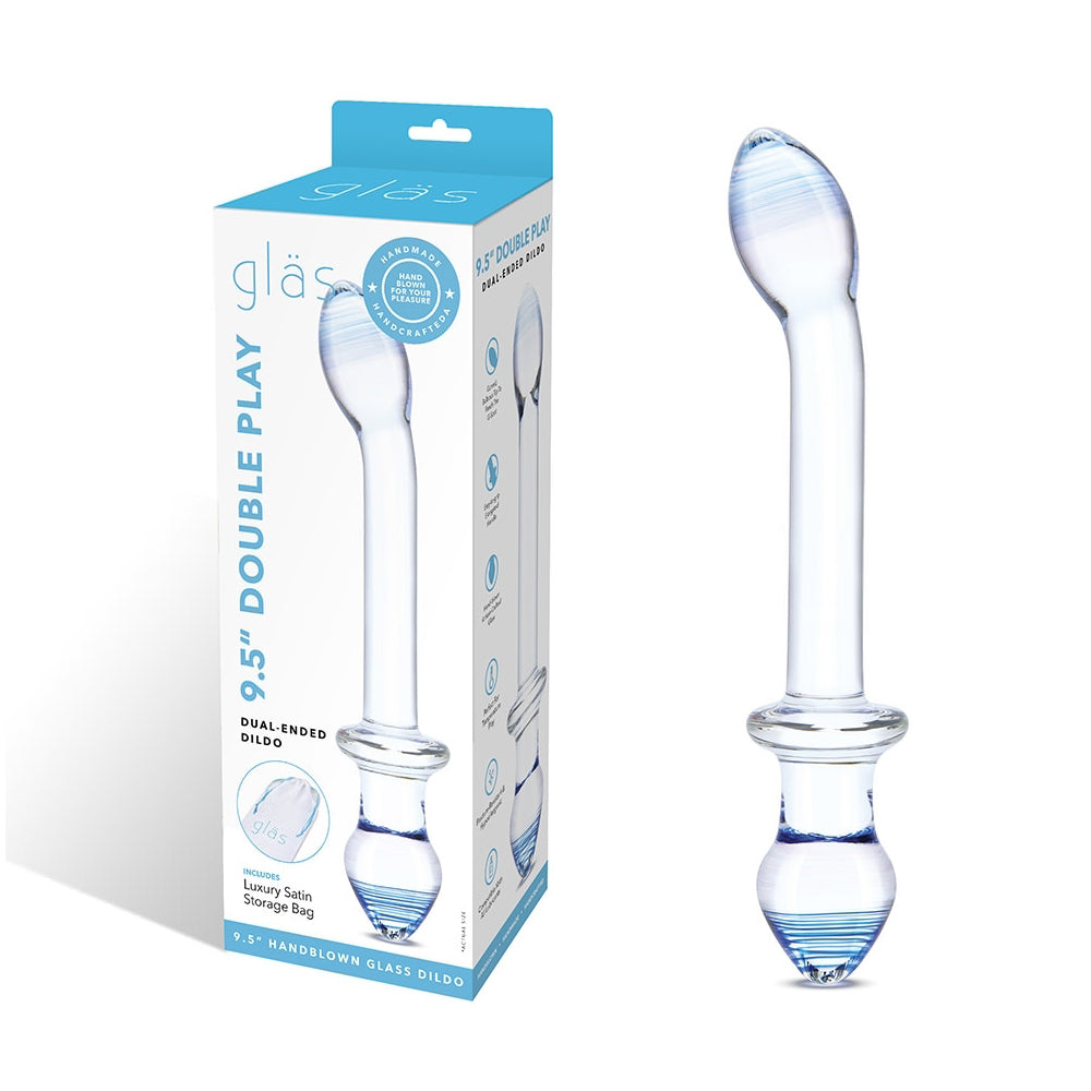 Glas 9.5'' Double Play Dual-Ended Dildo