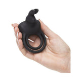 Happy Rabbit Cock Ring Rechargeable Black