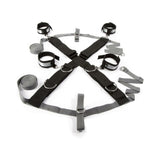 FIFTY SHADES KEEP STILL OVER THE BED CROSS RESTRAINT SILVER