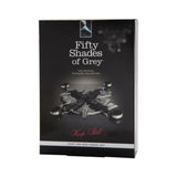 FIFTY SHADES KEEP STILL OVER THE BED CROSS RESTRAINT SILVER