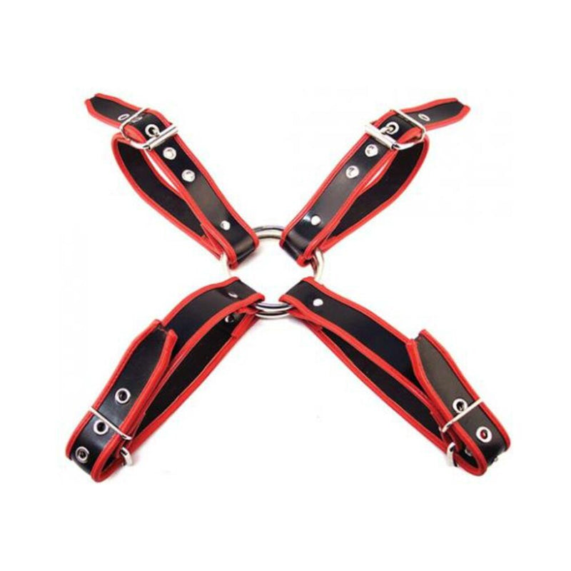 Rouge Chest Harness Large Black Red