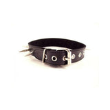 Rouge Spiked Collar with 1 inch Spikes Black
