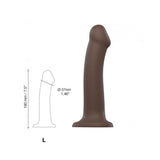 Strap-on-me Dual Density Bendable Dildo Large