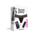 Love To Love Secret Panty Black