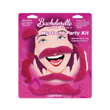 Mustache Party Kit Favors 6 Count Pink