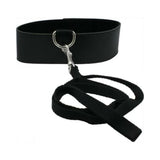 Sex And Mischief Leash & Collar Black