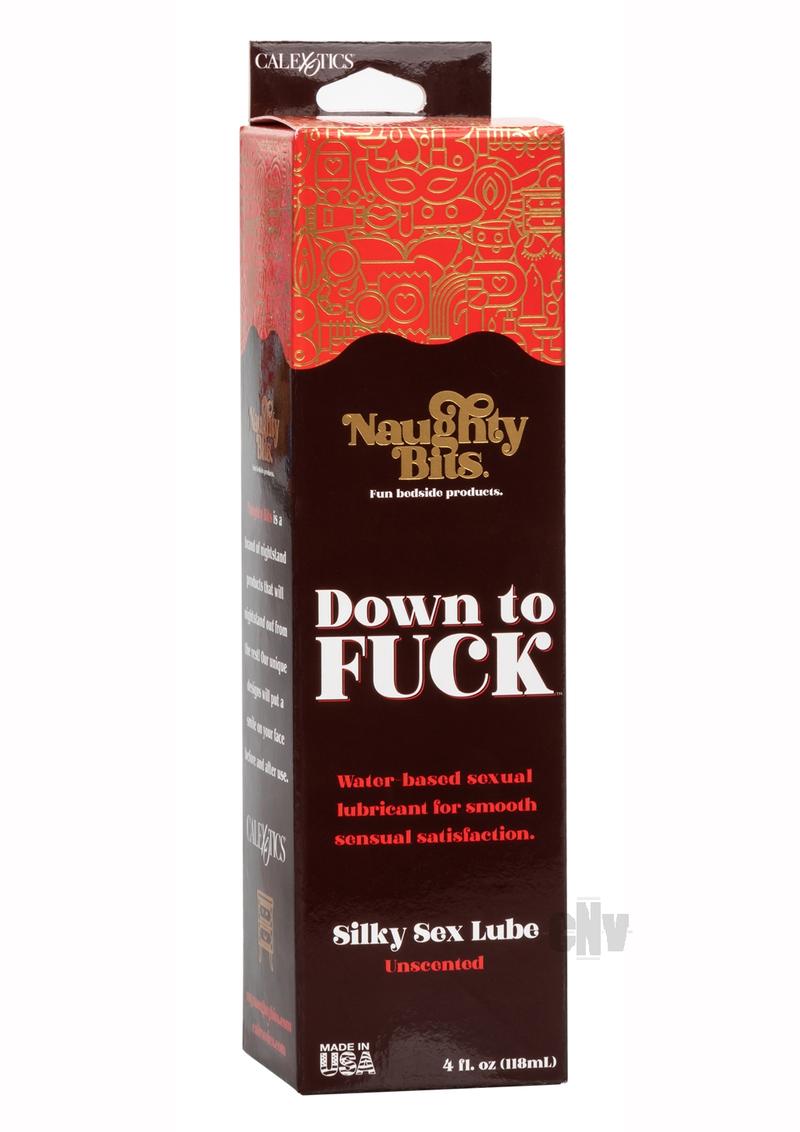 Naughty Bits Down to Fuck Silky Sex Lube - Boxed