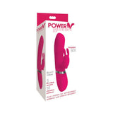 Power Bunnies Hoppy 50X Pink Rabbit Style Vibrator