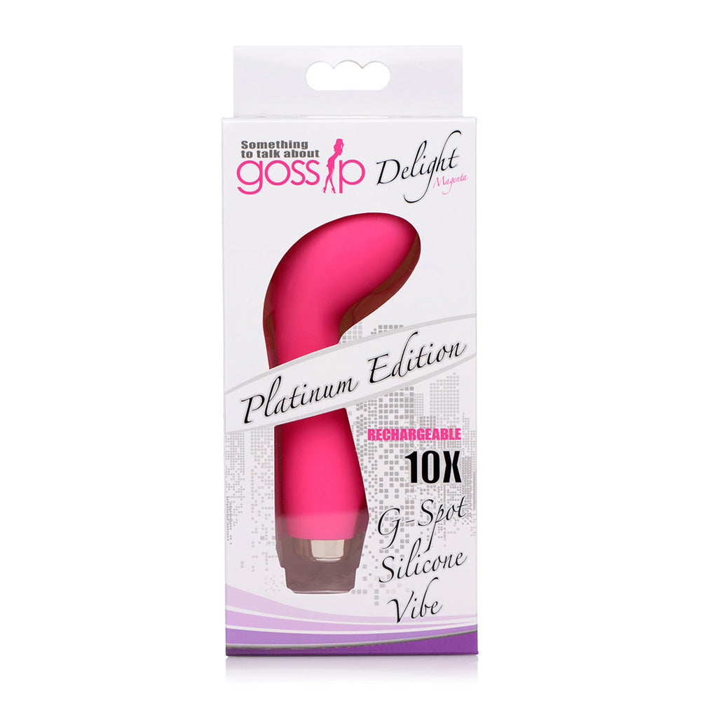 Gossip 10x G-Spot Silicone Vive - Magenta