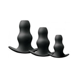 Renegade Peeker Kit Black Hollow Butt Plugs