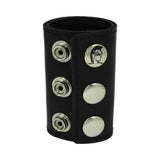 Ball Stretcher With Snaps 3 Inch - Black