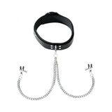 COLLAR W/ ATTACHED NIPPLE CLAMPS