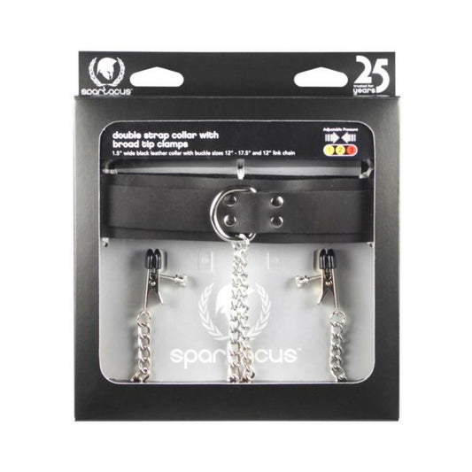 COLLAR W/ ATTACHED NIPPLE CLAMPS