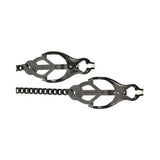 Black Butterfly Nipple Clamps With Chain