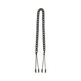 Black Tweezer Clamp W/Link Chain