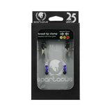 Blue Beaded Clamps With Broad Tip Nipple Clamps Blue