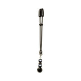 Beaded Clit Clamp With Tweezer Tip - Black