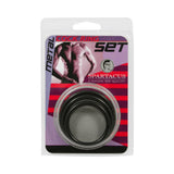 BLACK STEEL C RING SET