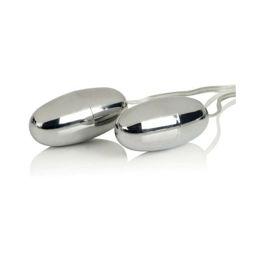 Pocket Exotics Vibrating Double Silver Bullets