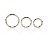 Silver O Ring 3 Piece Set