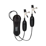 Nipple Play Vibrating Nipple Clamps Black
