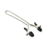 Nipple Clamps Silver Beaded Chain