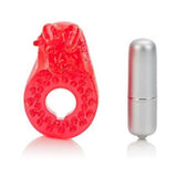 Couples Raging Bull Red Vibrating Ring