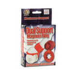 Dual Support Magnum Ring - Red