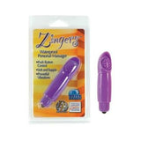 Zingers Nubby Sleeve Purple Vibrator