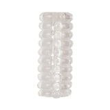 Ribbed Reversible Masturbation Stroker Clear