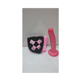 Pink Harness with 7.5 Inch Dong