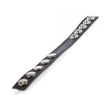 Colt Leather Cock Ball Strap 5 Snap Fastener Black