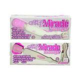 My Miracle Massager 2 Speed 120 Volt 10.5 inch White With Pink