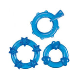 Magic C Rings Set Of 3 Blue