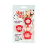 Magic C Rings Set Of 3 Red