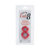 Crazy 8 Ring - Red