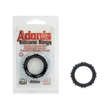 Adonis Atlas Silicone Ring - Black