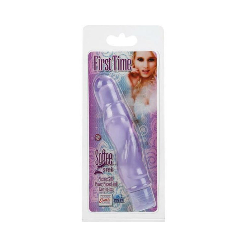 First Time Softee Lover Vibe Waterproof 5 Inch - Purple