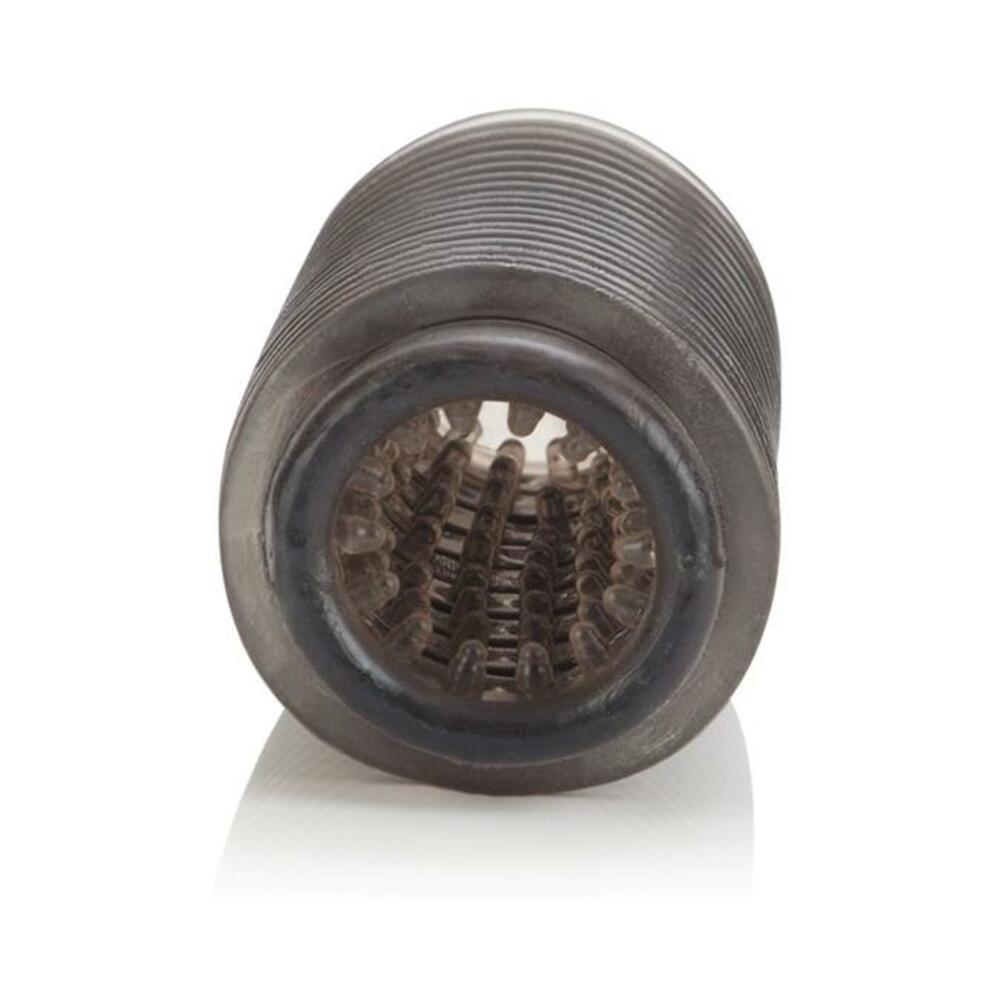 Adonis Vibrating Stroker - 10 Function Smoke