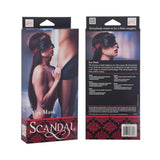 Scandal Eye Mask Black/Red