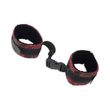 Scandal Control Cuffs Black/Red