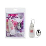 Pocket Exotics Vibrating Silver Egg
