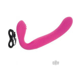 Love Rider Rechargeable Strapless Strap On Pink