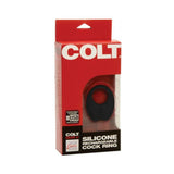 Colt Silicone Rechargeable Cock Ring Black