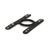 Silicone Tri Snap Cock & Ball Cage Black