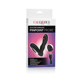 Pinpoint Probe Silicone Wireless Black Prostate Massager